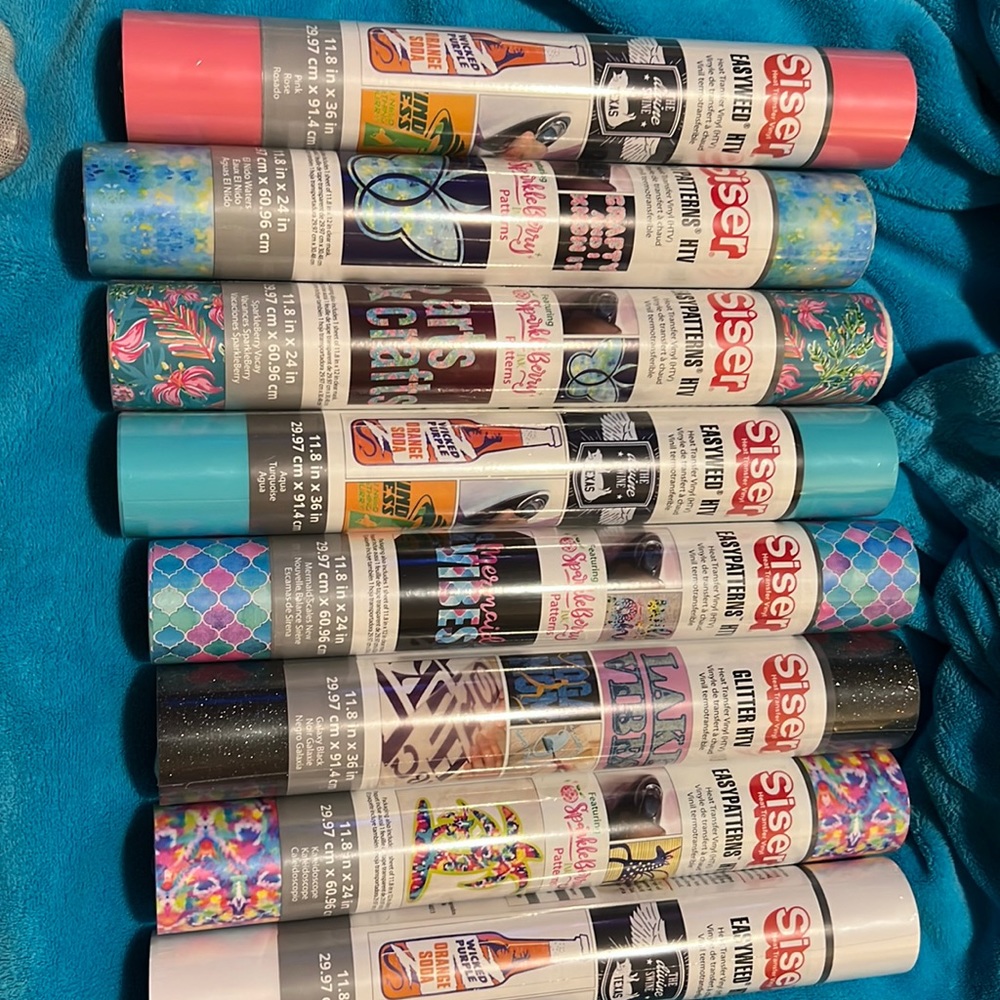 Siser easyweed HTV   8 rolls